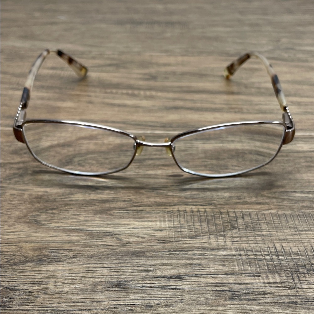 Liz Claiborne Stylish Brown Reading Eyeglasses